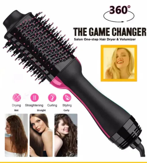 3 in 1 Machine: Straightner, Curl & Dryer
