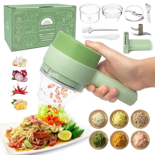 4 in 1 Vegetable Cutter - Cut in 2 Seconds Only